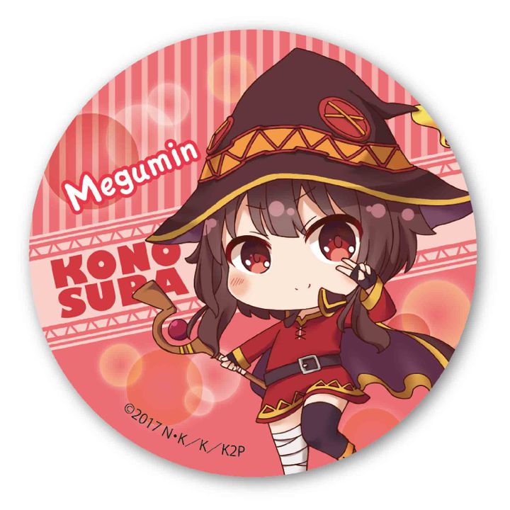 Kono Subarashii Sekai ni Shukufuku wo! 2 TEKUTOKO Can Badge Megumin