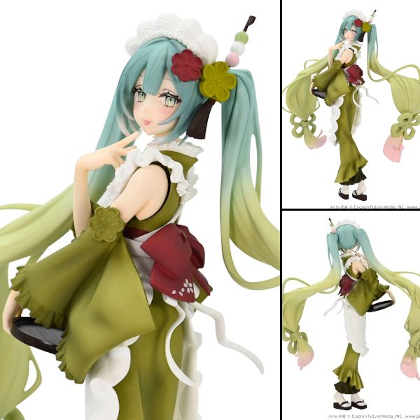 Exceed Creative Figure Hatsune Miku Matcha Green Tea Parfait Ver
