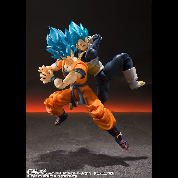 SHF S.H.Figuarts SSGS Super Saiyan God Super Saiyan Son Goku - Super Ver. Dragon Ball Super Broly (Re-Release)