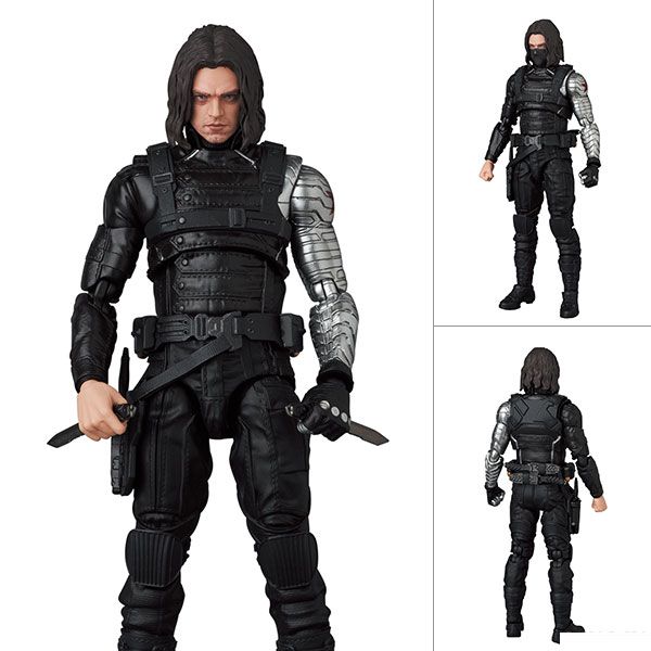 その他 MEDICOM TOY - MAFEX No.203 WINTER SOLDIER MAFEX WINTER SOLDIER No.203 Medicom Toy CAPTAIN AMERICA