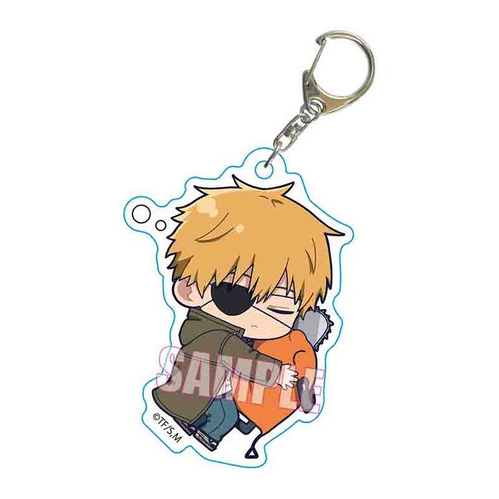 Petit Memo! Acrylic Key Chain Chainsaw Man Denji & Pochita Kyou Hobby