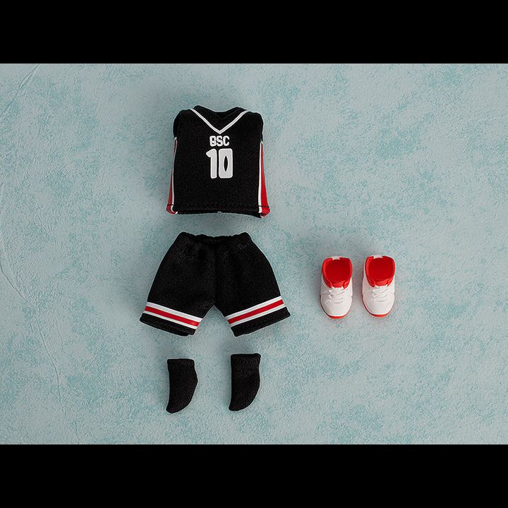 Nendoroid Doll Outfit Set Basketball Uniform (Black) Kyou Hobby Shop