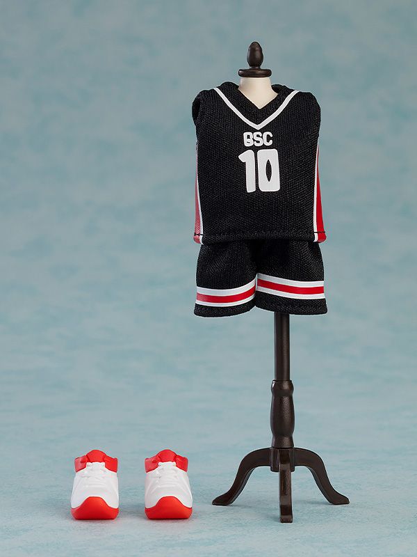 Nendoroid Doll Outfit Set Basketball Uniform (Black) Kyou Hobby Shop