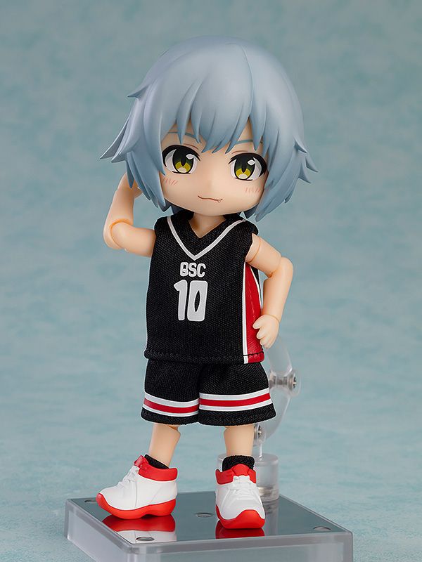 Nendoroid Doll Outfit Set Basketball Uniform (Black) Kyou Hobby Shop