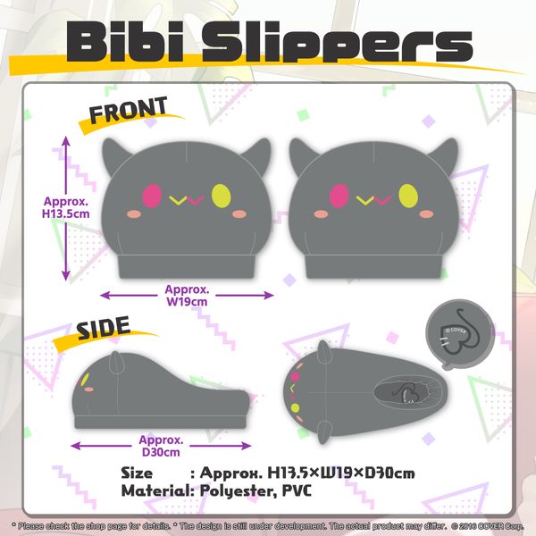 Tokoyami Towa Birthday Celebration 2023 Bibi Slippers - hololive | Kyou