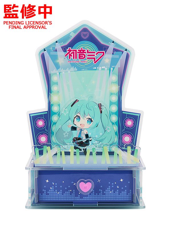 Hatsune Miku Acrylic Diorama Case Set Kyou Hobby Shop