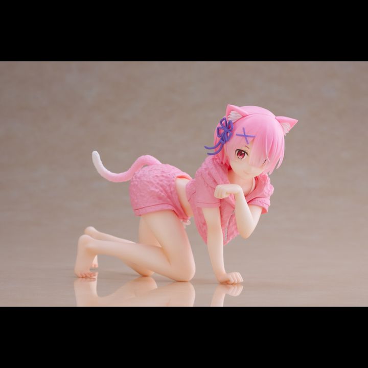 Desktop Cute ラム Cat room wear ver. ×6 Desktop Cute Figure Rem Cat Room Wear Ver. (Re:Zero Starting