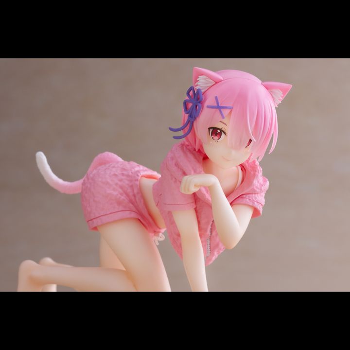 Desktop Cute Figure Ram - Cat Roomwear Ver. Re:Zero kara
