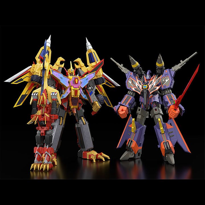 [Lebaran SALE] [GSC Online Exclusive] THE GATTAI Transformable Action Figure Cho Gattai Kishi DX Full Power Gridknight