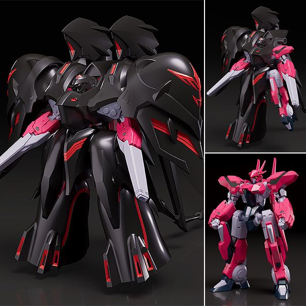 Martian Successor Nadesico The Motion Picture Prince Of Darkness MODEROID Black Sarena - Martian Successor Nadesico: The Motion Picture