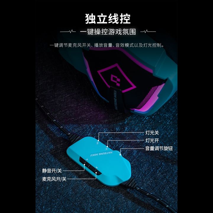 [REVIVE] Machenike x Hatsune Miku Heart of Esports Series Headphone ...