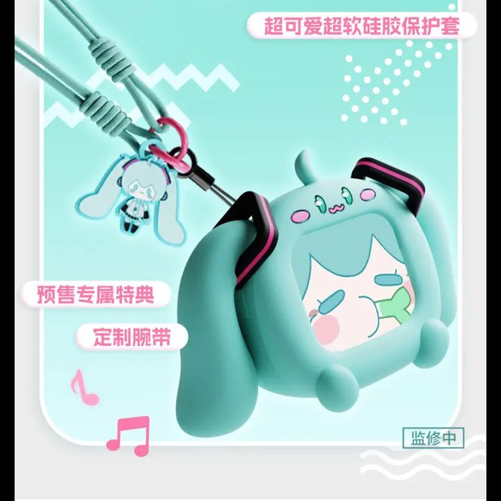 初音ミク bilibili タッチパネル ワイヤレスイヤホン CUBE FACE Li
