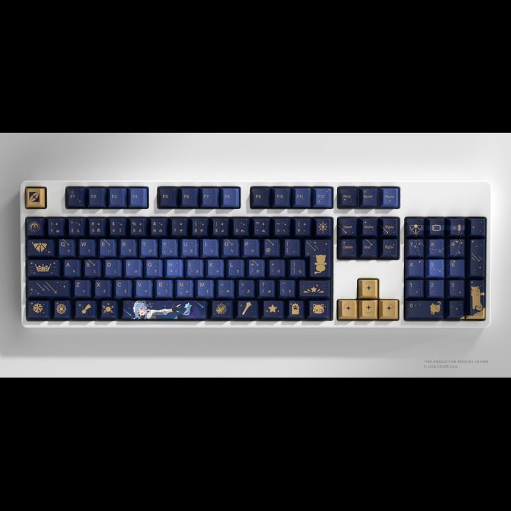 HYTE HoshimachiSuisei Keycap + Mouse Pad