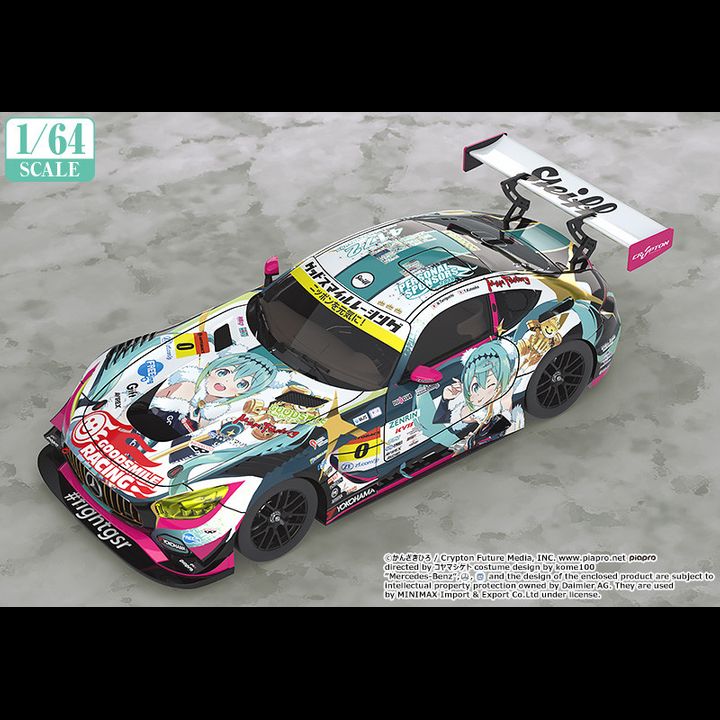 ミニカー GOOD SMILE Hatsune Miku AMG 2018 Amazon.com: Good Smile Racing Gr84414 Hatsune Miku Gt